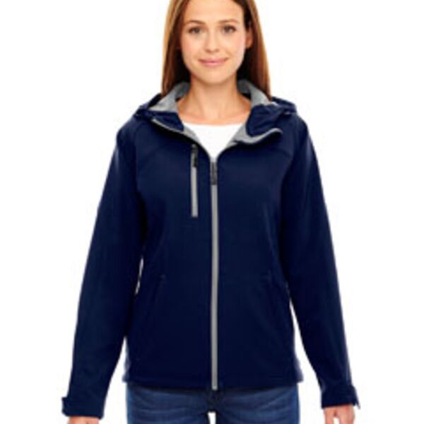 Ladies' Prospect Two-Layer Fleece Bonded Soft Shell Hooded Jacket Thumbnail