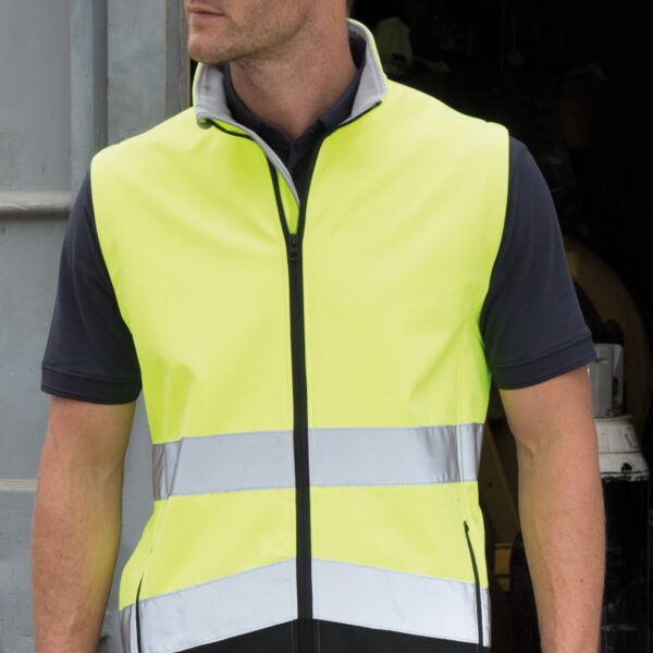 Printable Safety Softshell Gilet Thumbnail
