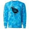 Unisex Midweight Tie-Dyed Crewneck Sweatshirt Thumbnail