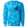 Unisex Midweight Tie-Dyed Crewneck Sweatshirt Thumbnail