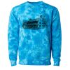 Unisex Midweight Tie-Dyed Crewneck Sweatshirt Thumbnail