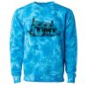 Unisex Midweight Tie-Dyed Crewneck Sweatshirt Thumbnail