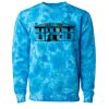 Unisex Midweight Tie-Dyed Crewneck Sweatshirt Thumbnail