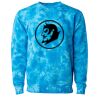 Unisex Midweight Tie-Dyed Crewneck Sweatshirt Thumbnail