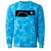 Unisex Midweight Tie-Dyed Crewneck Sweatshirt Thumbnail
