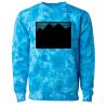 Unisex Midweight Tie-Dyed Crewneck Sweatshirt Thumbnail