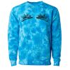 Unisex Midweight Tie-Dyed Crewneck Sweatshirt Thumbnail