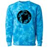 Unisex Midweight Tie-Dyed Crewneck Sweatshirt Thumbnail