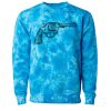 Unisex Midweight Tie-Dyed Crewneck Sweatshirt Thumbnail