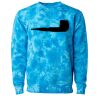 Unisex Midweight Tie-Dyed Crewneck Sweatshirt Thumbnail
