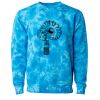 Unisex Midweight Tie-Dyed Crewneck Sweatshirt Thumbnail