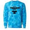 Unisex Midweight Tie-Dyed Crewneck Sweatshirt Thumbnail