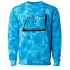 Unisex Midweight Tie-Dyed Crewneck Sweatshirt Thumbnail