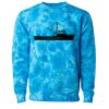 Unisex Midweight Tie-Dyed Crewneck Sweatshirt Thumbnail