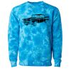 Unisex Midweight Tie-Dyed Crewneck Sweatshirt Thumbnail