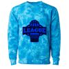 Unisex Midweight Tie-Dyed Crewneck Sweatshirt Thumbnail