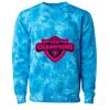 Unisex Midweight Tie-Dyed Crewneck Sweatshirt Thumbnail