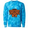 Unisex Midweight Tie-Dyed Crewneck Sweatshirt Thumbnail