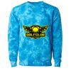 Unisex Midweight Tie-Dyed Crewneck Sweatshirt Thumbnail