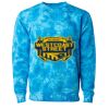 Unisex Midweight Tie-Dyed Crewneck Sweatshirt Thumbnail