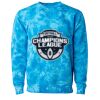 Unisex Midweight Tie-Dyed Crewneck Sweatshirt Thumbnail