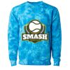 Unisex Midweight Tie-Dyed Crewneck Sweatshirt Thumbnail
