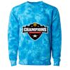 Unisex Midweight Tie-Dyed Crewneck Sweatshirt Thumbnail