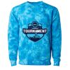 Unisex Midweight Tie-Dyed Crewneck Sweatshirt Thumbnail