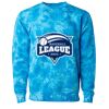 Unisex Midweight Tie-Dyed Crewneck Sweatshirt Thumbnail