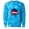 Unisex Midweight Tie-Dyed Crewneck Sweatshirt Thumbnail