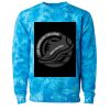 Unisex Midweight Tie-Dyed Crewneck Sweatshirt Thumbnail