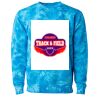 Unisex Midweight Tie-Dyed Crewneck Sweatshirt Thumbnail