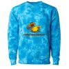 Unisex Midweight Tie-Dyed Crewneck Sweatshirt Thumbnail