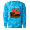 Unisex Midweight Tie-Dyed Crewneck Sweatshirt Thumbnail