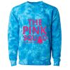 Unisex Midweight Tie-Dyed Crewneck Sweatshirt Thumbnail
