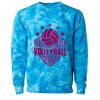 Unisex Midweight Tie-Dyed Crewneck Sweatshirt Thumbnail
