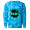 Unisex Midweight Tie-Dyed Crewneck Sweatshirt Thumbnail