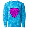 Unisex Midweight Tie-Dyed Crewneck Sweatshirt Thumbnail