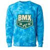 Unisex Midweight Tie-Dyed Crewneck Sweatshirt Thumbnail