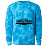Unisex Midweight Tie-Dyed Crewneck Sweatshirt Thumbnail