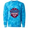 Unisex Midweight Tie-Dyed Crewneck Sweatshirt Thumbnail