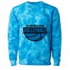 Unisex Midweight Tie-Dyed Crewneck Sweatshirt Thumbnail