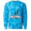 Unisex Midweight Tie-Dyed Crewneck Sweatshirt Thumbnail