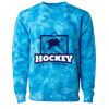 Unisex Midweight Tie-Dyed Crewneck Sweatshirt Thumbnail