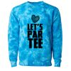 Unisex Midweight Tie-Dyed Crewneck Sweatshirt Thumbnail