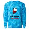 Unisex Midweight Tie-Dyed Crewneck Sweatshirt Thumbnail