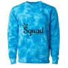 Unisex Midweight Tie-Dyed Crewneck Sweatshirt Thumbnail