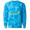 Unisex Midweight Tie-Dyed Crewneck Sweatshirt Thumbnail