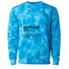 Unisex Midweight Tie-Dyed Crewneck Sweatshirt Thumbnail